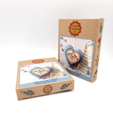 Embroidered Heart, Felt Kit