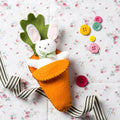 Bunny in Carrot, Felt Kit