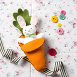 Bunny in Carrot, Felt Kit