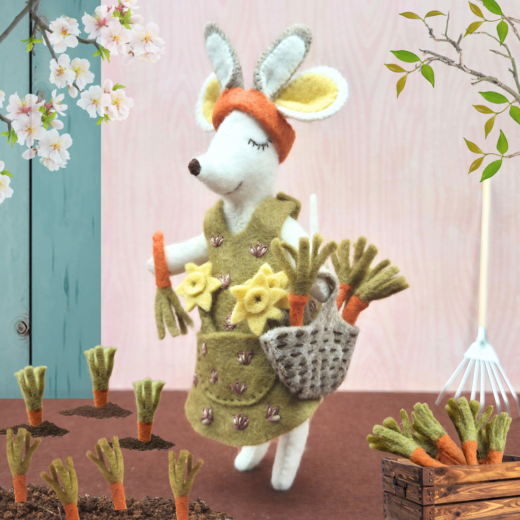 Little Mouse Bunny, Felt Kit