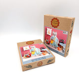 Mrs. Cat Loves Knitting, Felt Kit