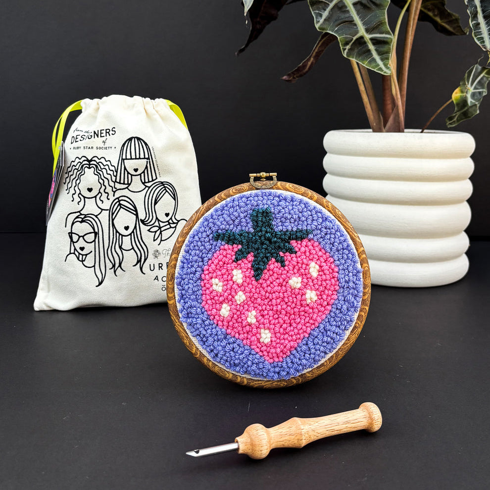 Strawberry by Kimbery Kight, Punch Needle Kit