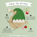 Nuvolina Stitchable Elf, Deep Etch Die