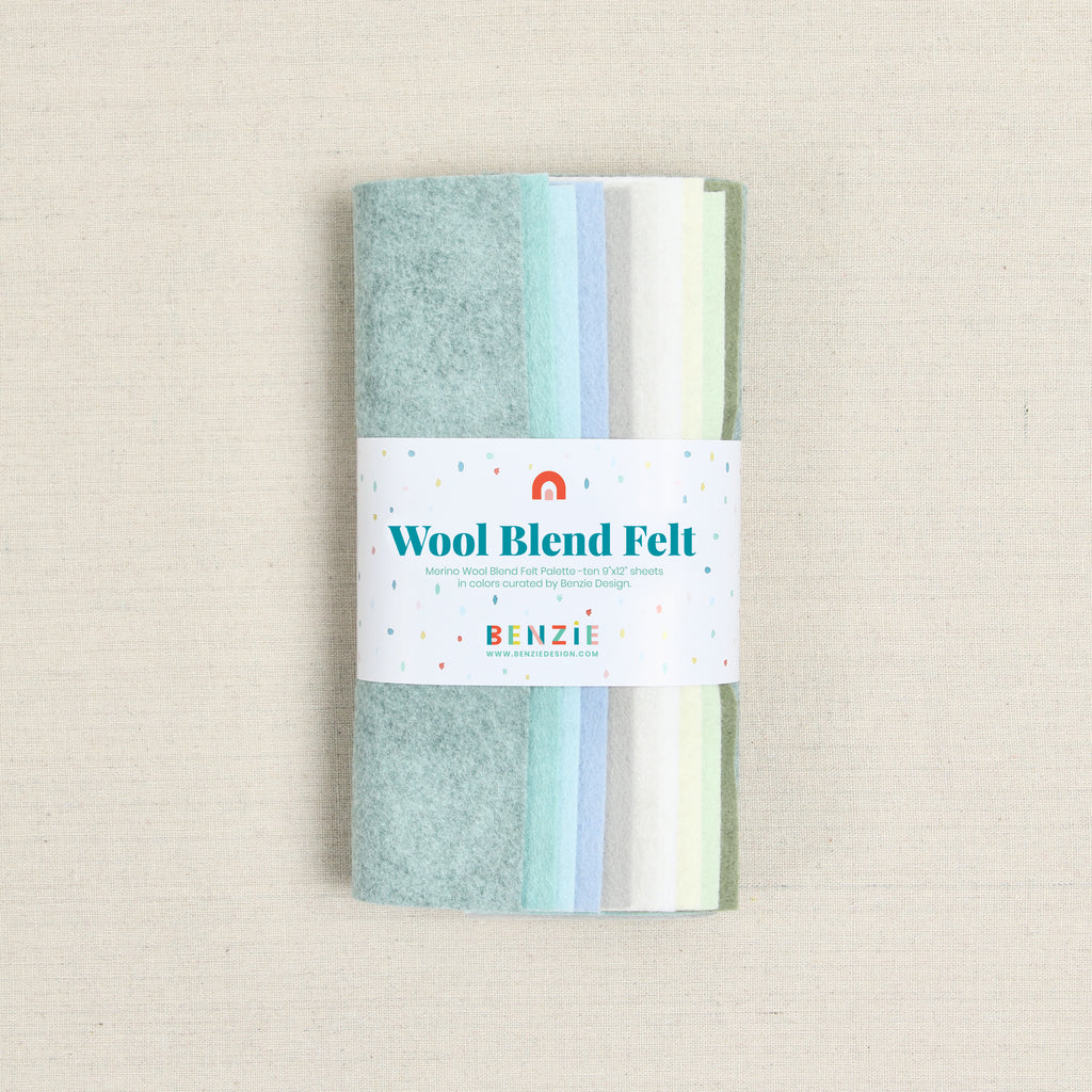 Wool Felt Sheets, First Frost