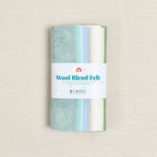 Wool Felt Sheets, First Frost