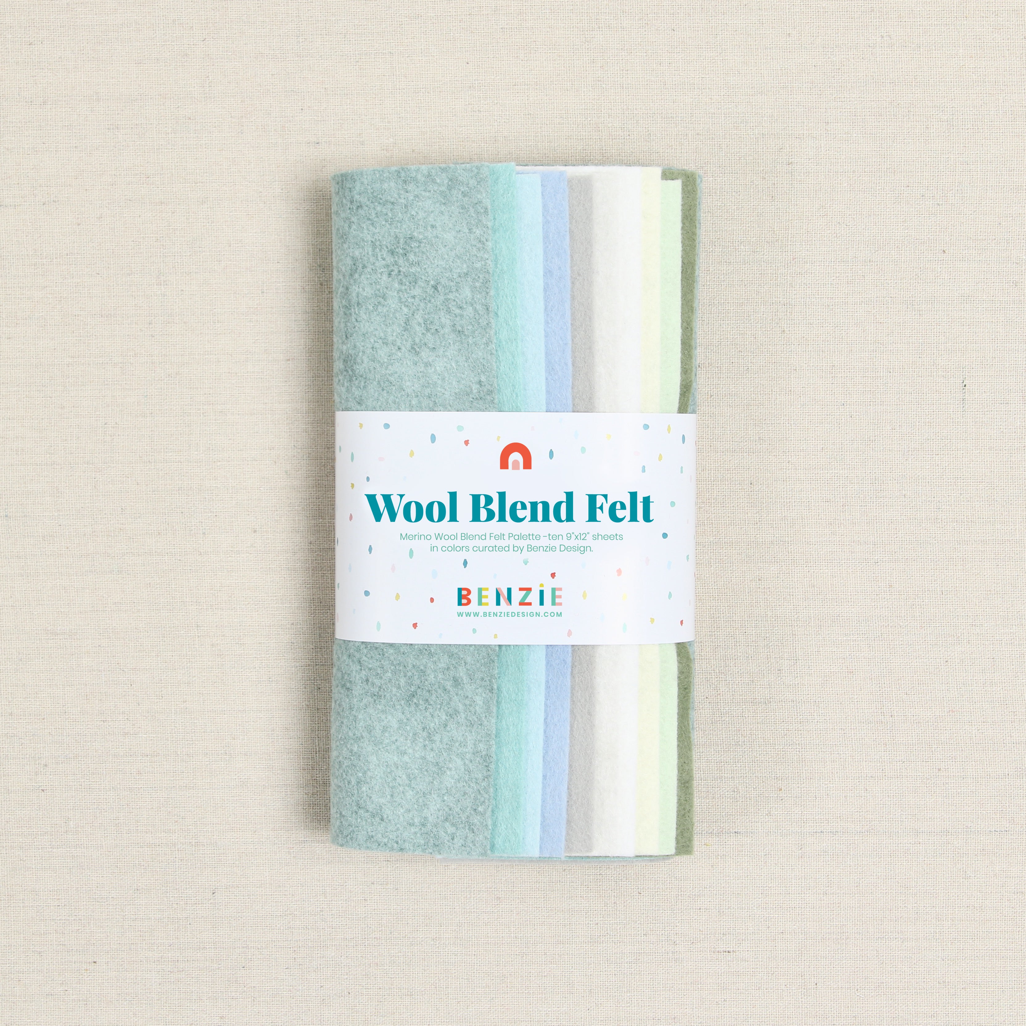 Wool Felt Sheets, First Frost