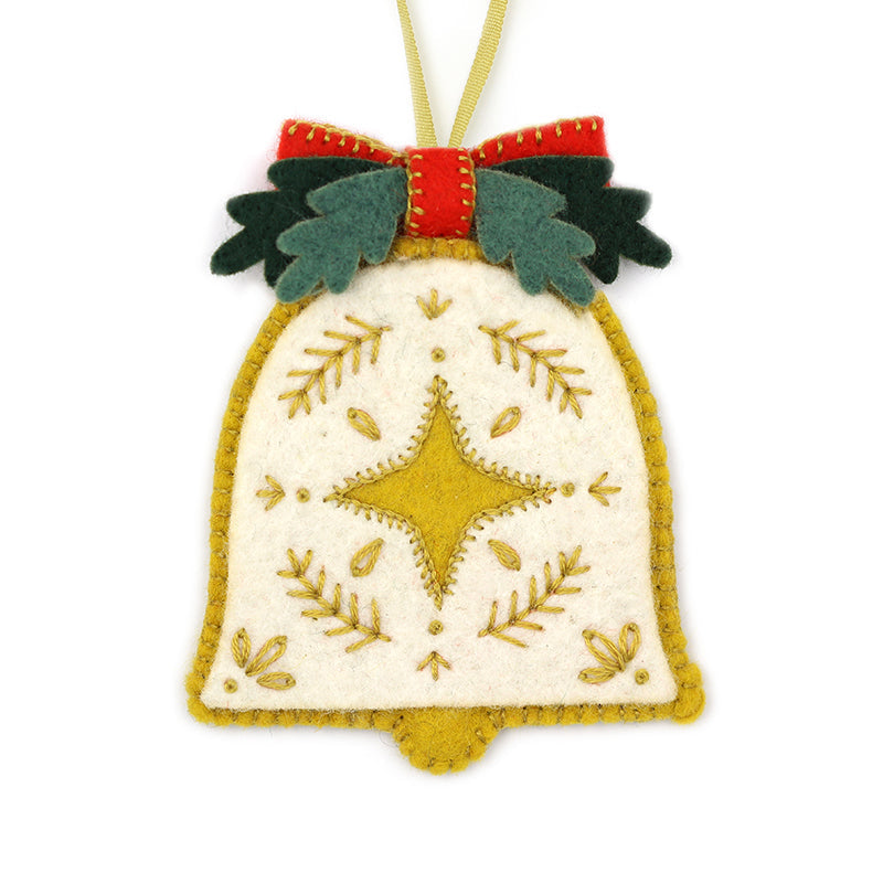 Bell, Felt Ornament Kit