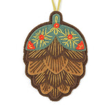 Pinecone, Felt Ornament Kit