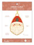 Santa Claus, Felt Ornament Kit