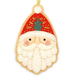 Santa Claus, Felt Ornament Kit