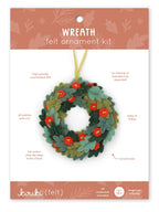 Wreath, Felt Ornament Kit