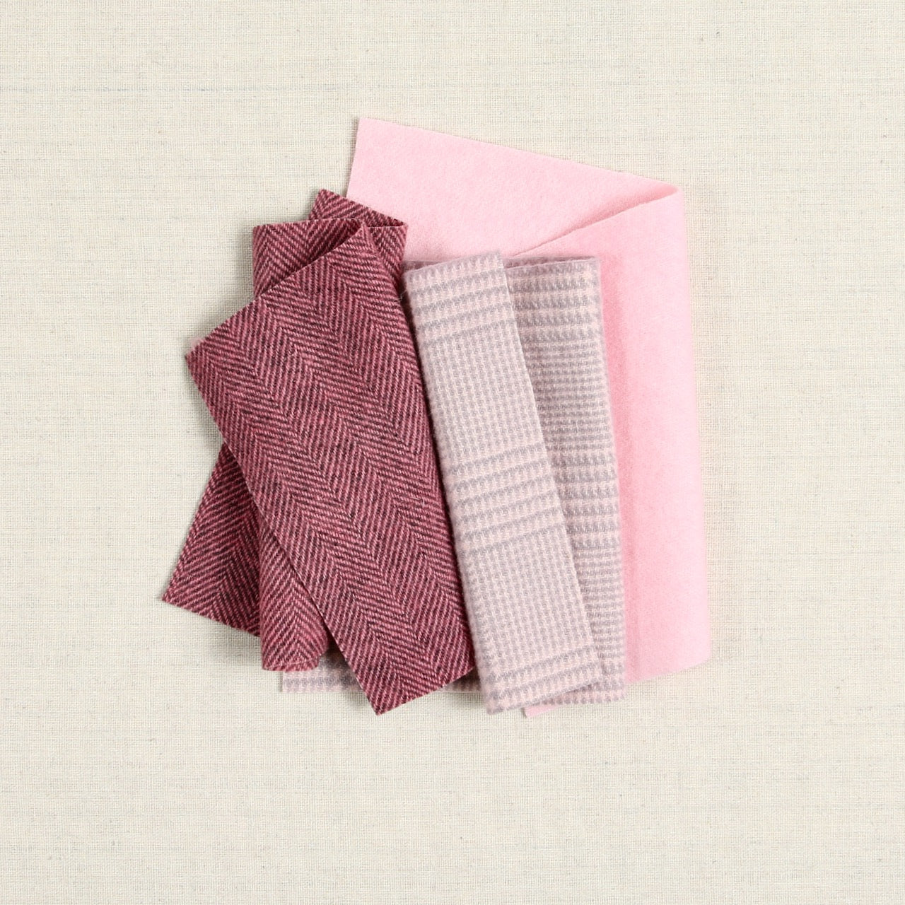 Felted Wool Cardigan Pink