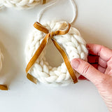Holiday Wooly Wreath Ornament Kit