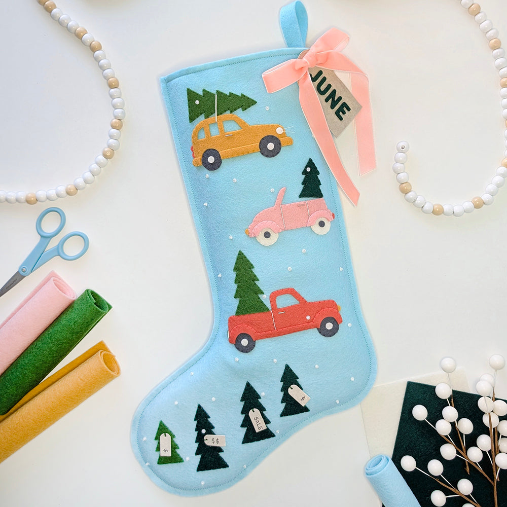 Tree Farm Stocking Pattern – Benzie Design