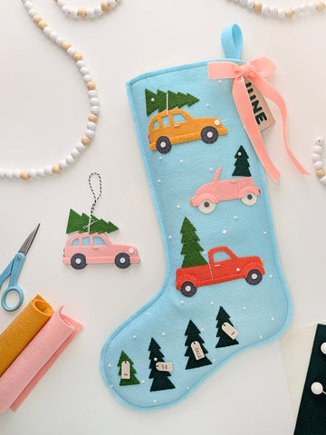 Tree Farm Stocking Pattern – Benzie Design