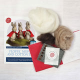 Flopsy, Mopsy and Cotton-tail, Needle Felting Kit
