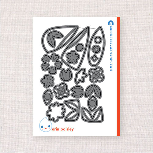 Flora Moth, Deep Etch Die