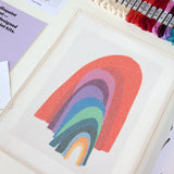 From the Other Side Rainbow, Needlepoint Kit