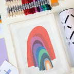 From the Other Side Rainbow, Needlepoint Kit