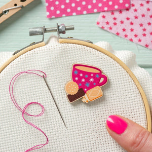 Tea & Biscuits Needle Minder