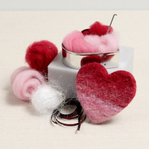 Heart Felt, Beginner Needle Felting Kit – Benzie Design