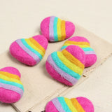 Cheerful Rainbow, Heart Striped