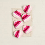 XOXO Pinks, Heart Striped