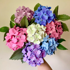 Hydrangea, SVG + PDF Digital Download