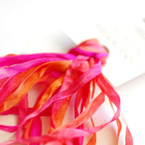 The ThreadGatherer Silk Ribbon, Poppies 032