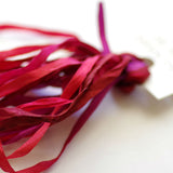 The ThreadGatherer Silk Ribbon, Berry Spritz 042