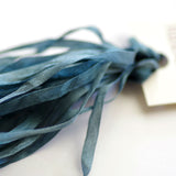 The ThreadGatherer Silk Ribbon, Slate Blue 109