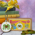 Rooting for You, Matchbox Cross Stitch Kit