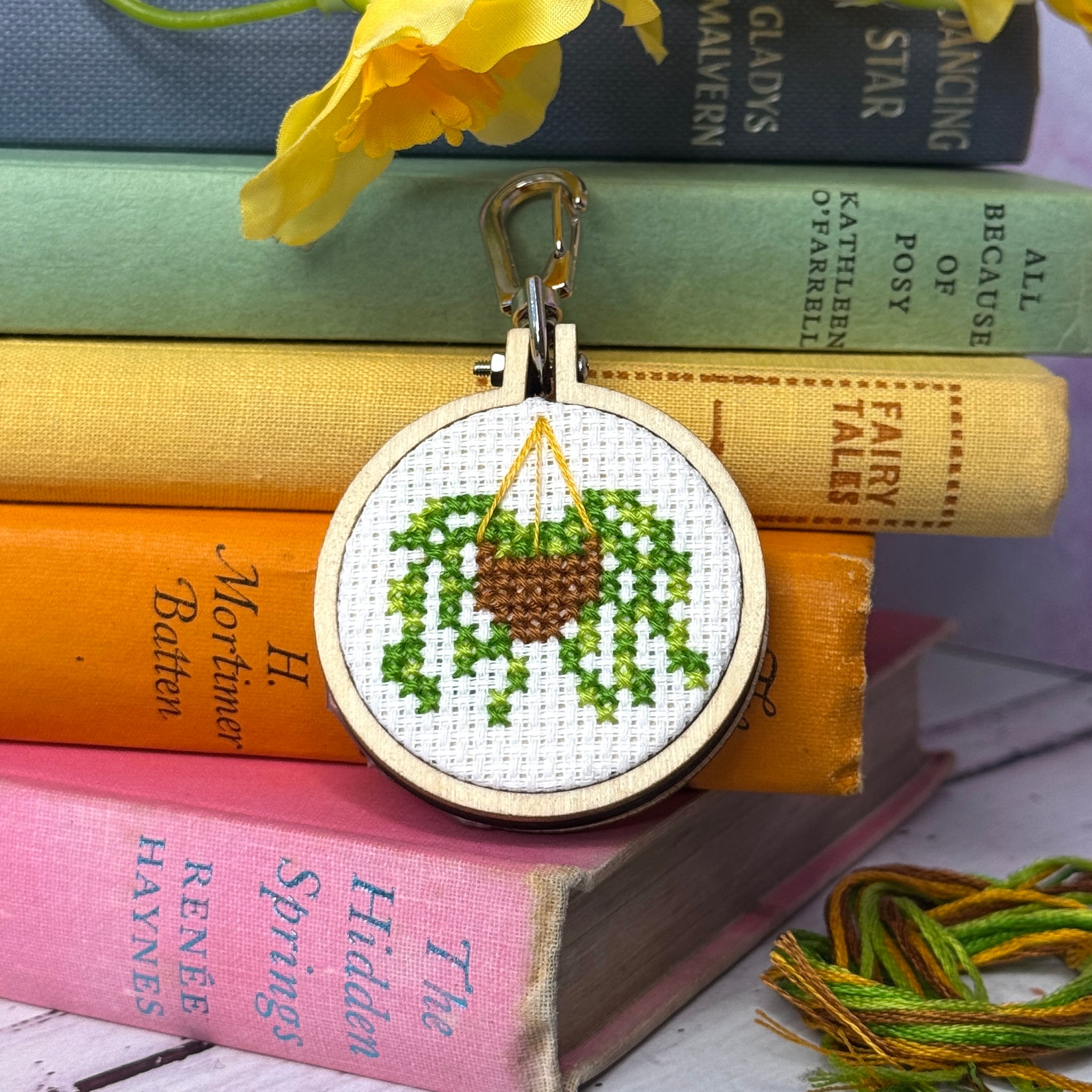 Rooting for You, Matchbox Cross Stitch Kit