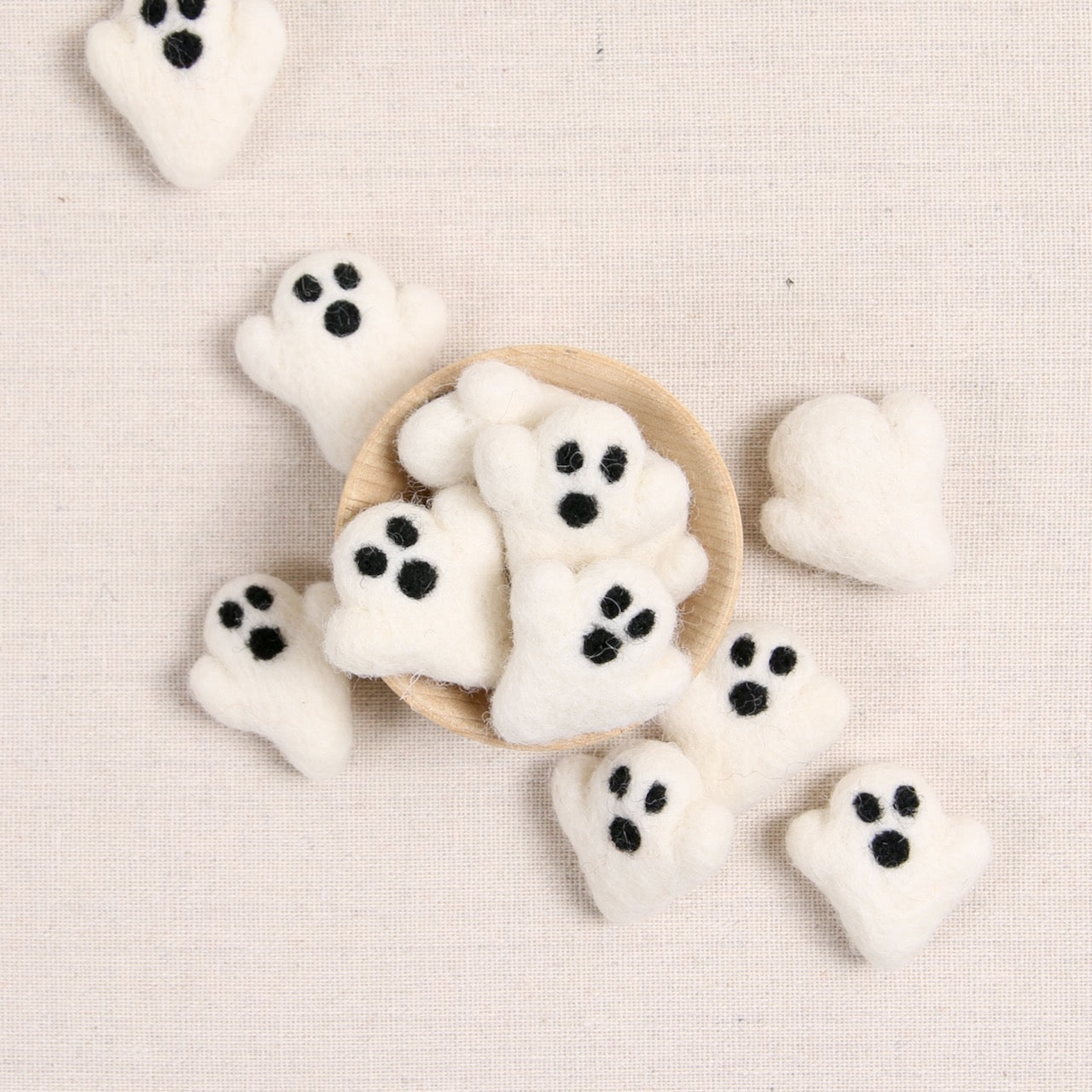 Tiny Ghosts, White