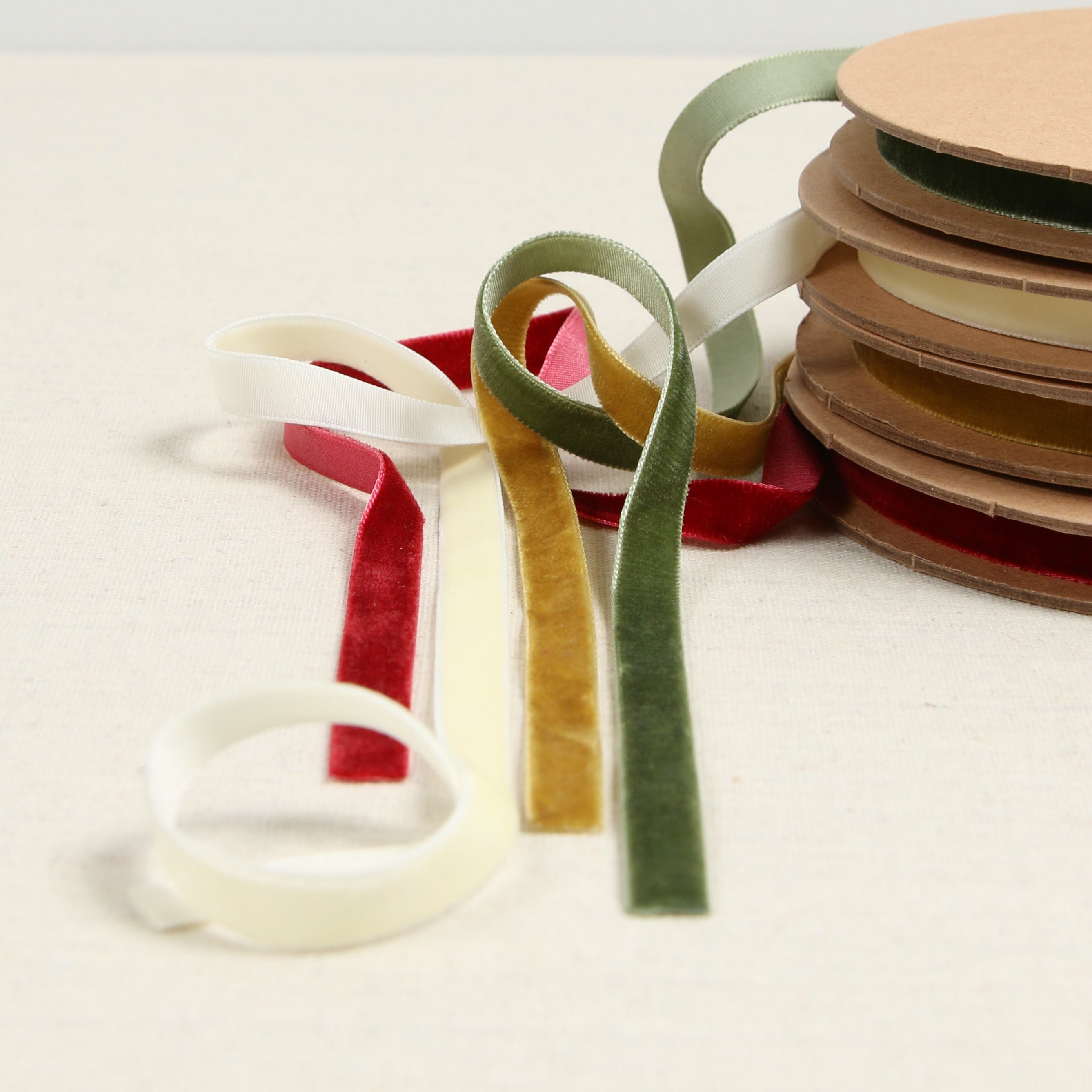 Velvet Ribbon, 3/8"