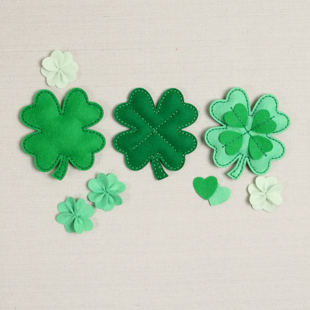 Stitchable Clover, Deep Etch Die