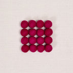Cranberry Felt Balls