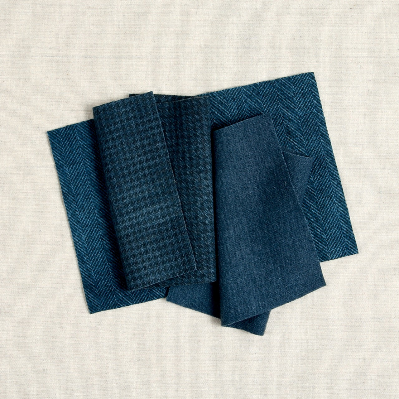 Felted Wool Inkwell Blue