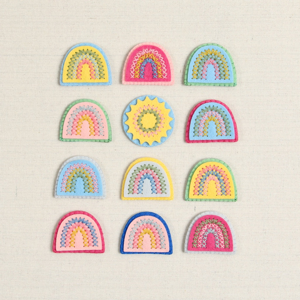 Pocket Rainbow, Stitchable Deep Etch Die