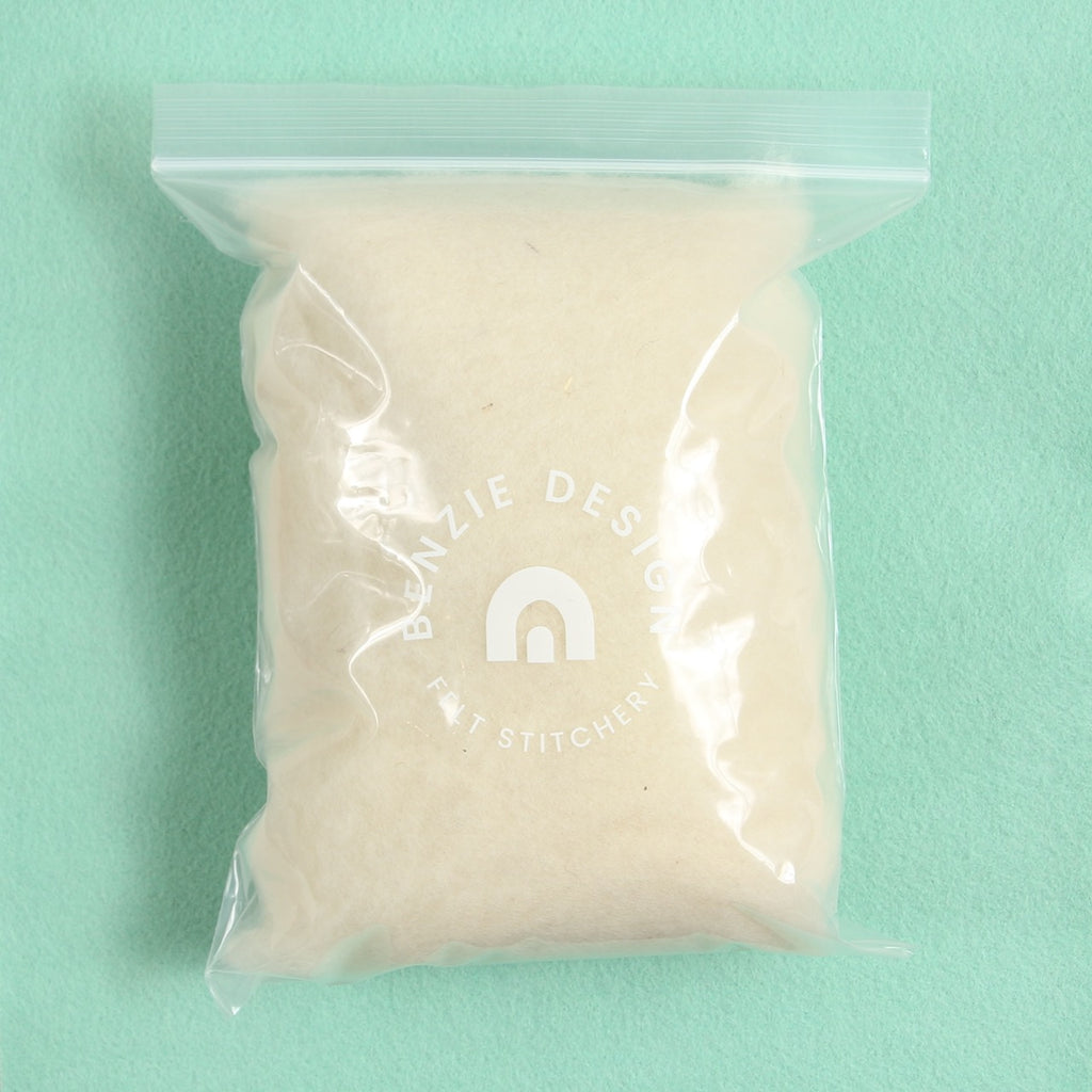 Core Wool Stuffing, Natural