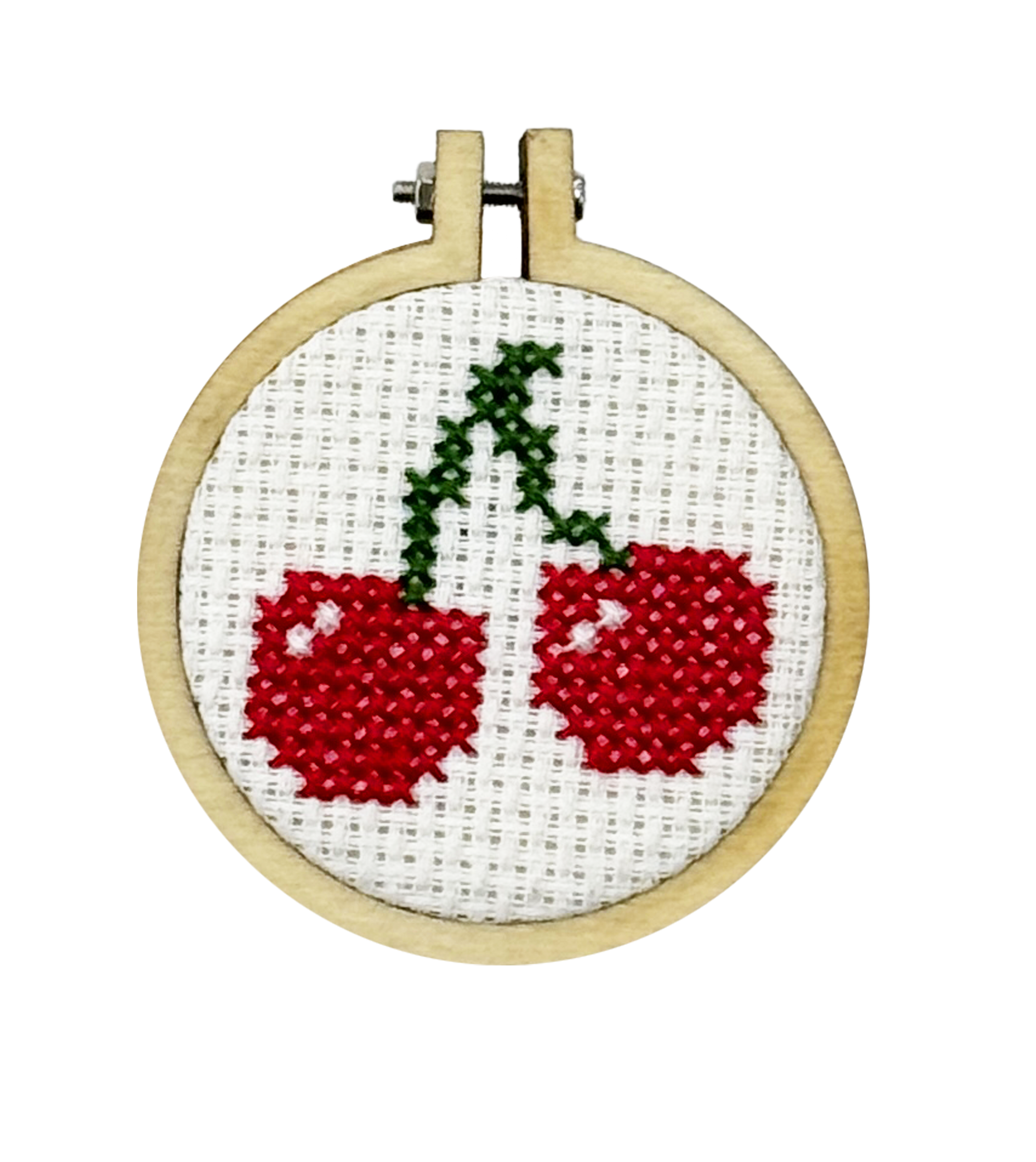 I Love You Cherry Much, Matchbox Cross Stitch Kit