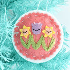 It Felt Like Spring Felt Ornaments Pattern