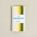 Wool Felt Sheets, Lemongrass