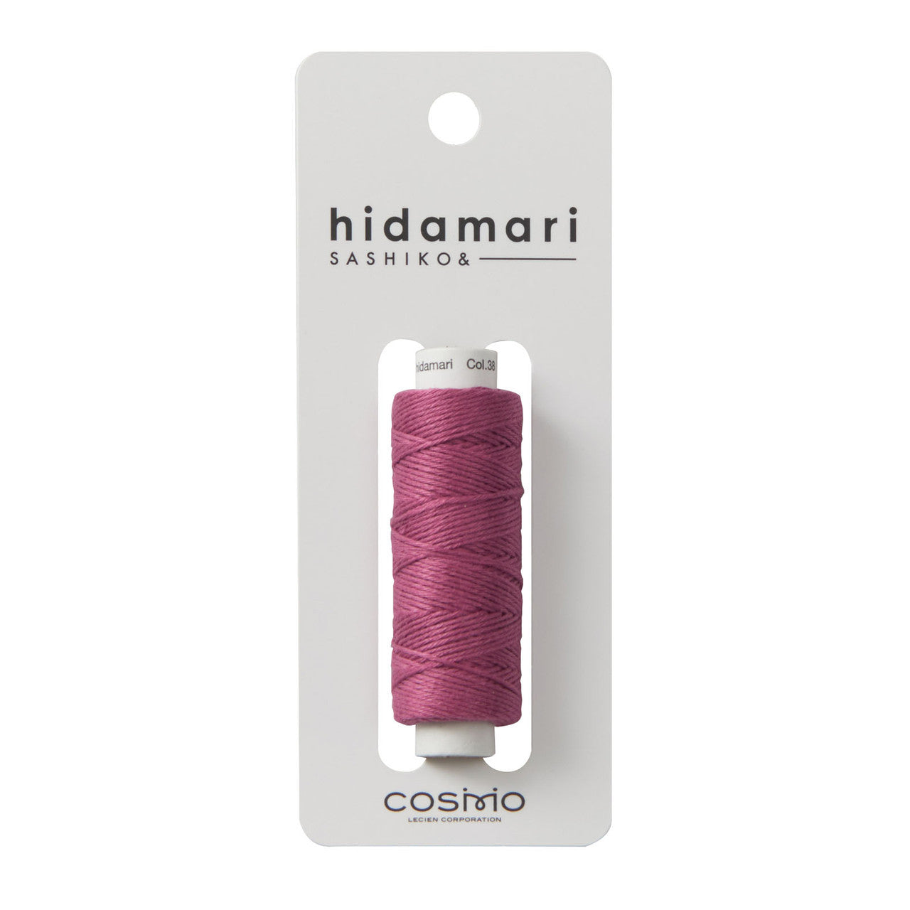 Sashiko Thread, Mulberry 38