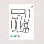 Letterbox Banner, Deep Etch Die