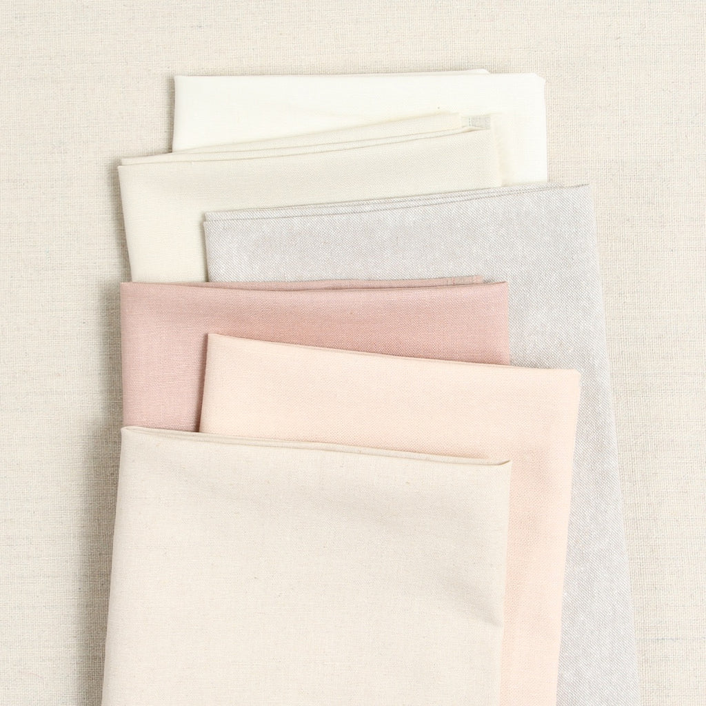 Essex Linen, Fat Quarters: Light Neutrals