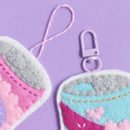 Little Soda Pop Felt Bag Charm & Ornament Pattern