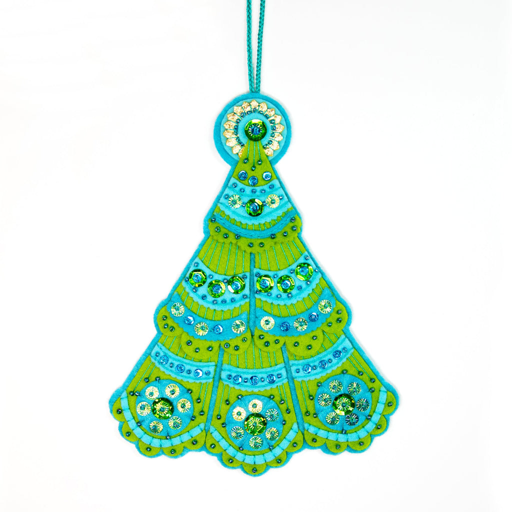 Shimmering Sequins Christmas Tree