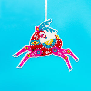 Folk Art Reindeer Ornament Kit