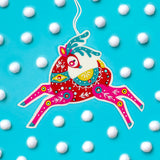 Folk Art Reindeer Ornament Kit